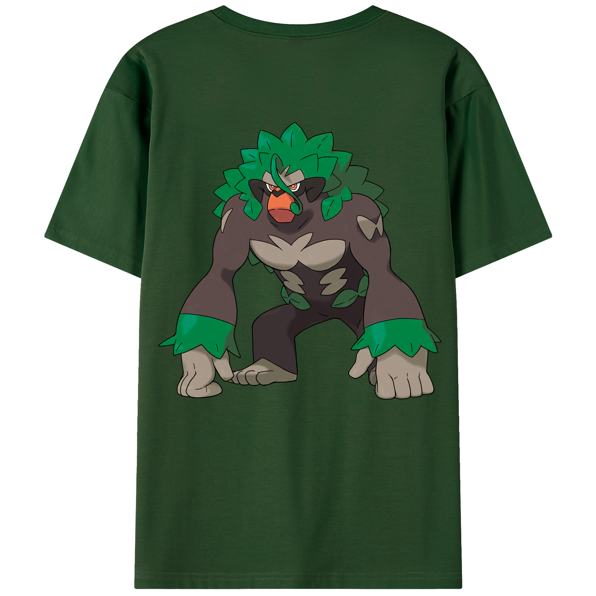 （画像用） ポケットモンスター Pokémon 綿100％半袖Tシャツ（背面プリント）